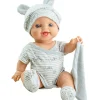 Paola Reina poppen Paola Reina Gordi Doll With Clothes / Carlos* Paola Reina Gordi Baby Dolls
