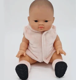 Skrållan Skrallan Doll Clothes Vest And Boots Made Of Soft Velor Fabric* Doll Clothes