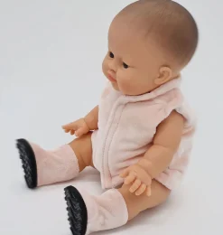 Skrållan Skrallan Doll Clothes Vest And Boots Made Of Soft Velor Fabric* Doll Clothes